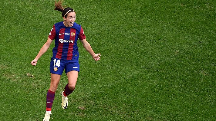 Aitana Bonmatí, a RTVE: "Parece que estemos en el Camp Nou, en Montjuic o en el Johan Cruyff"