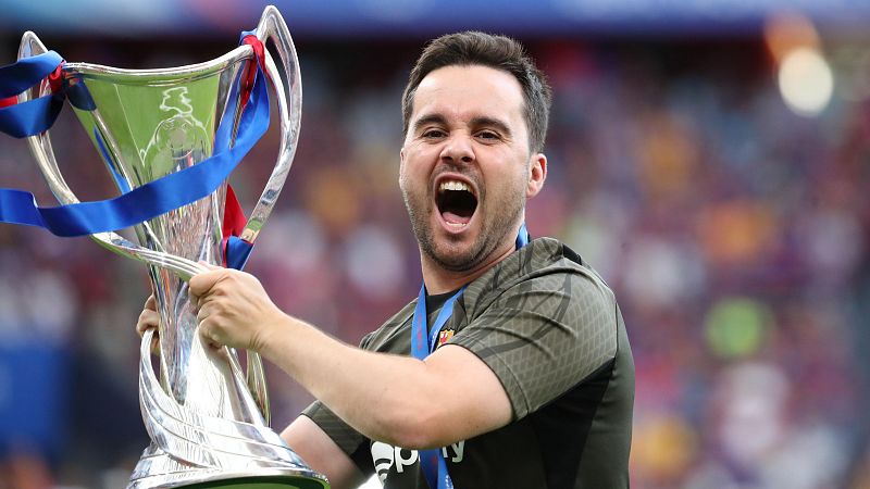 Jonatan Giráldez: "Es uno de los días más felices de mi vida" - Champions League | Ver