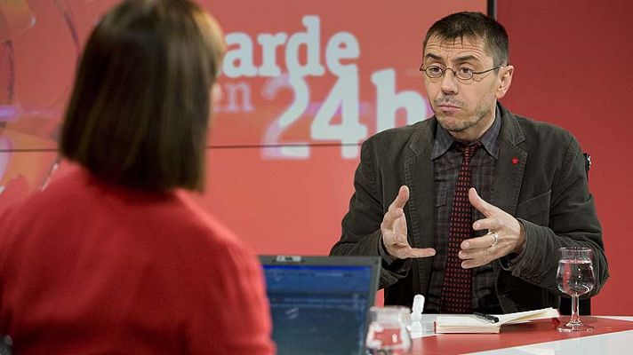 La tarde en 24h - Entrevista a Juan Carlos Monedero