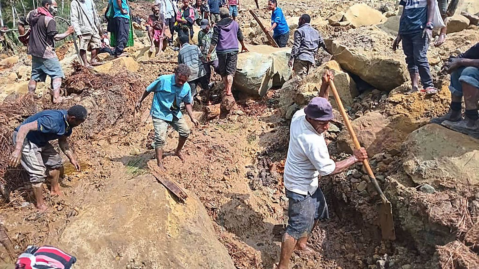 Cientos de muertos por una avalancha en Papúa Nueva Guinea