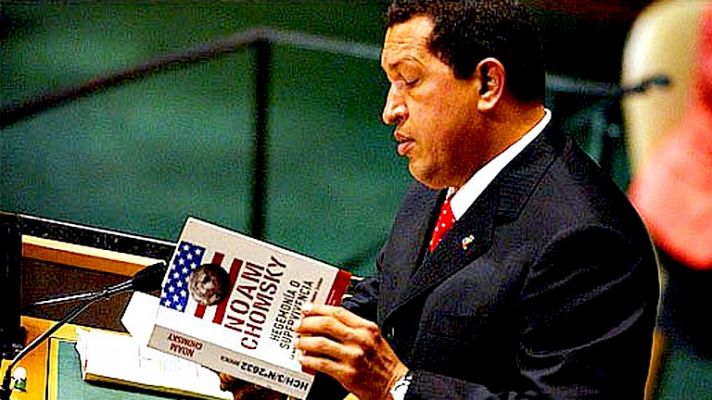 Chávez llama "diablo" a Bush