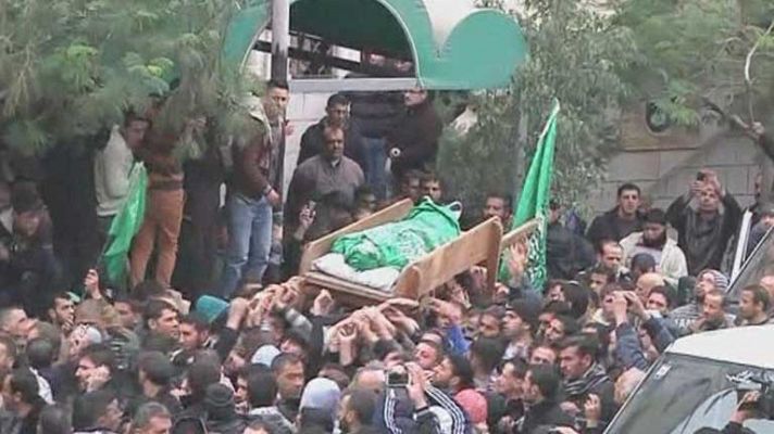 Telediario 1 - 25 aniversario de Hamás