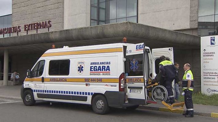 Telediario 1 - Copago por el uso de las ambulancia