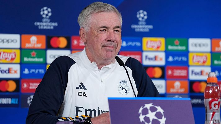 Telediario 1 - Carlo Ancelotti: "Antes de que llegue el miedo quiero disfrutar"