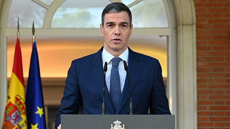 Declaración de Sánchez sobre el reconocimiento del Estado de Palestina - La hora de La 1 | Ver