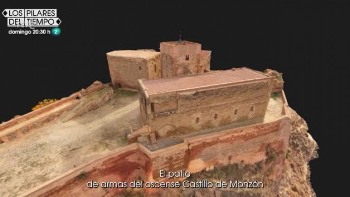 Los pilares del tiempo - Escáner 3D de Monzón