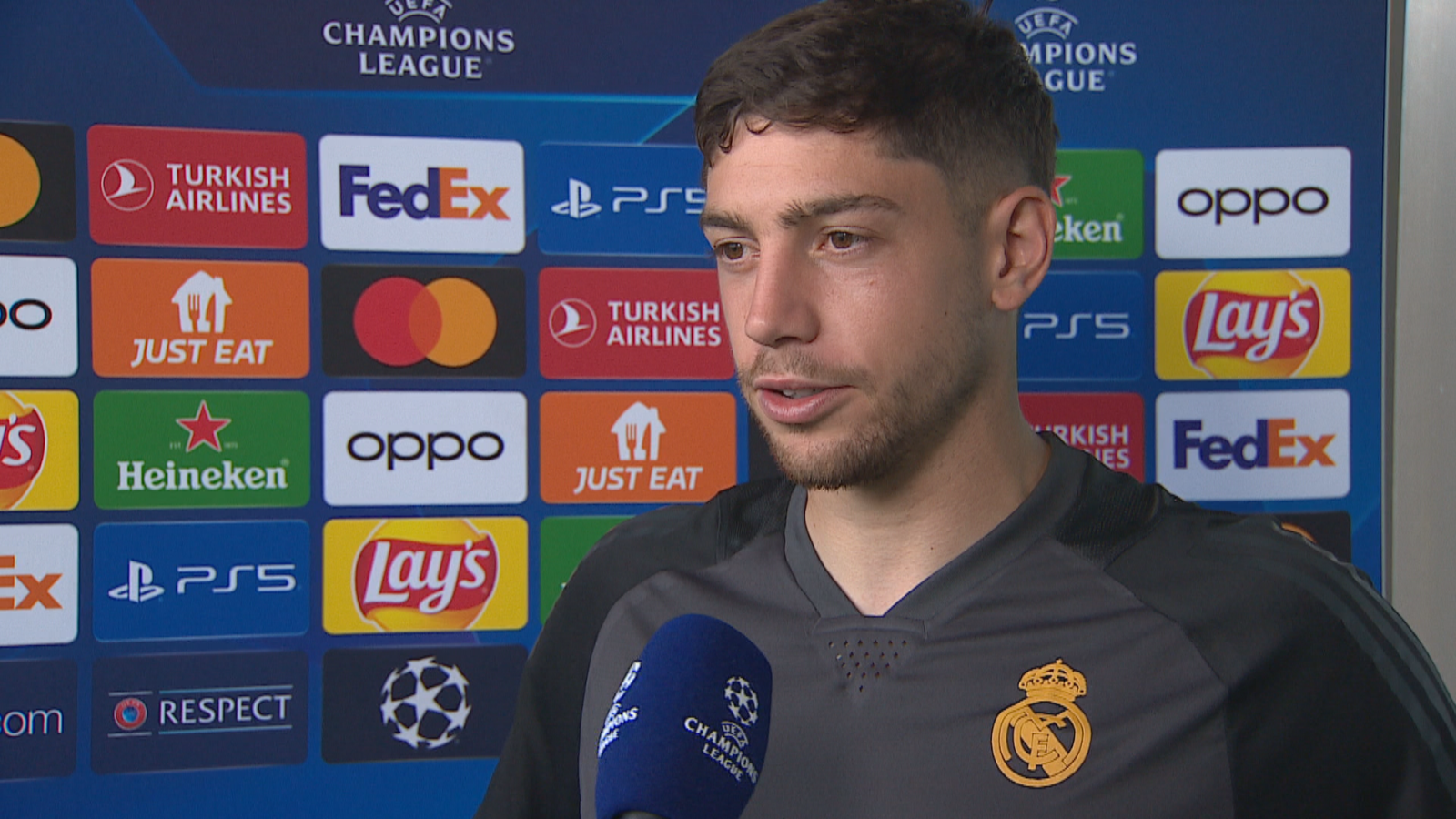 Real Madrid - Borussia Dortmund: entrevista a Fede Valverde | Ver