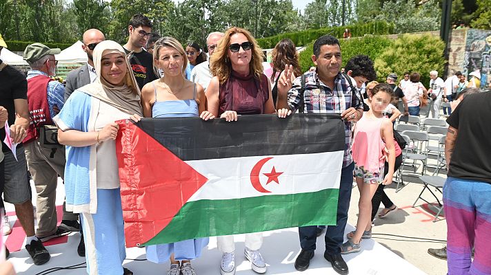 Telediario 1 - Sumar pide al Gobierno romper relaciones diplomáticas con Israel