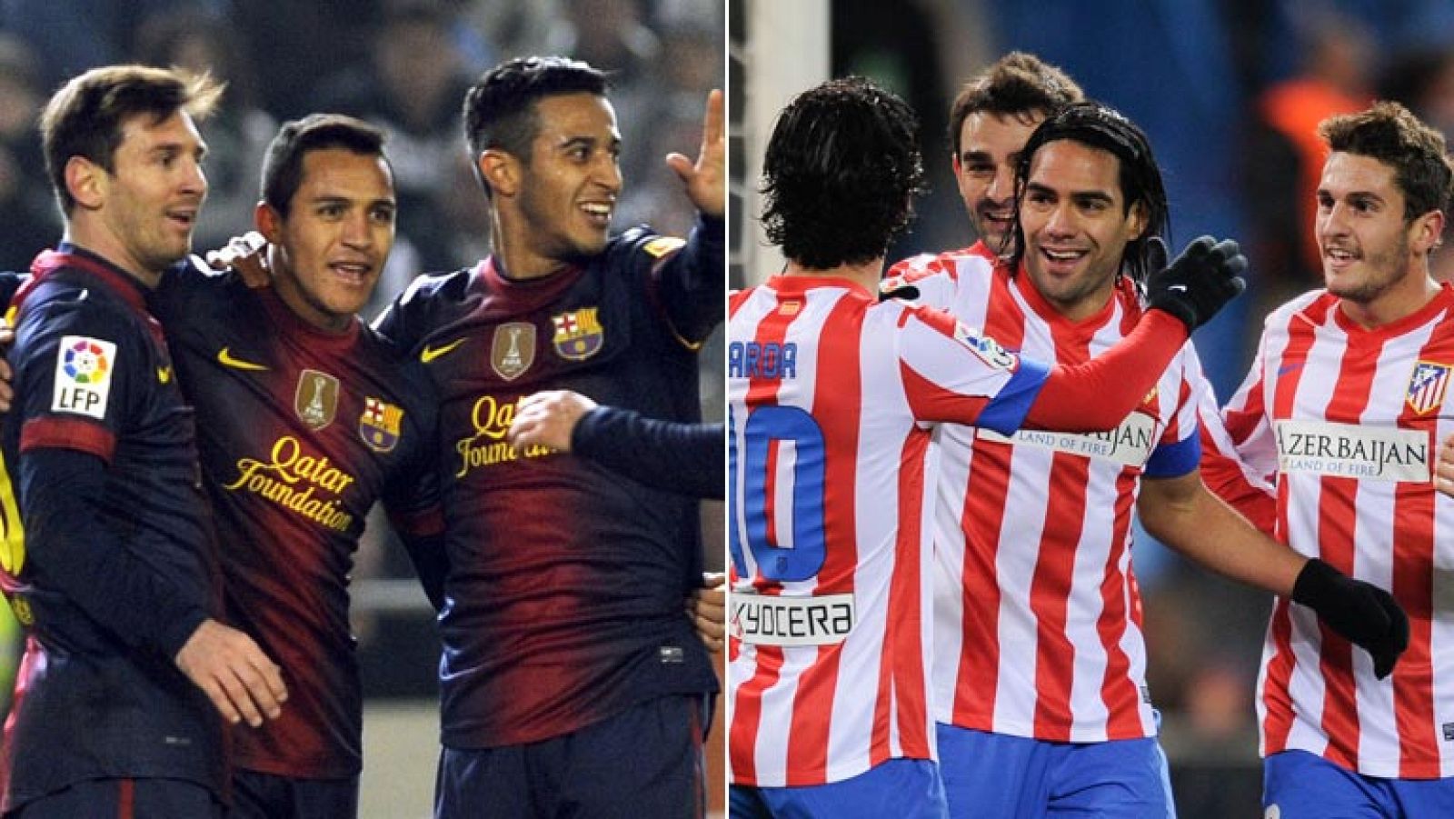 Barça y Atlético, duelo en lo alto de la tabla | Ver