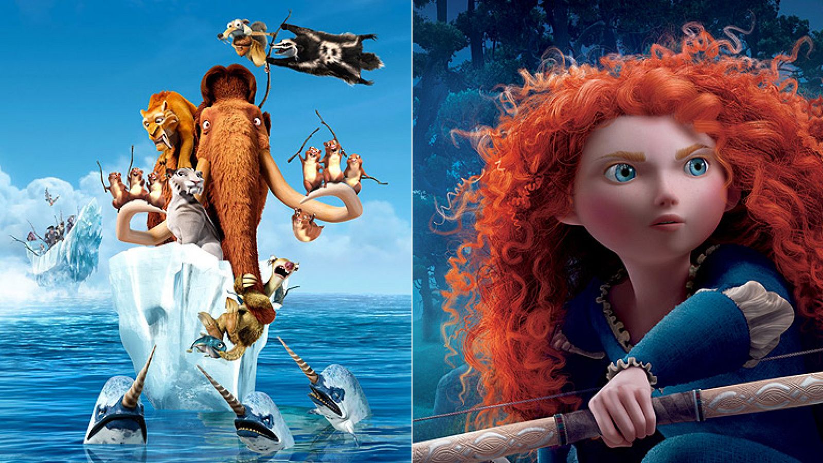 Días de cine - DVD: 'Ice Age 4' y 'Brave'