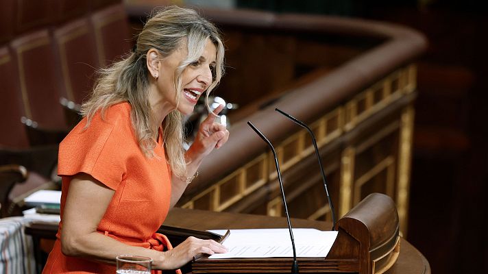 Informativo 24h - El PP pide la dimisión de Yolanda Díaz por decir "a la mierda" en el Congreso