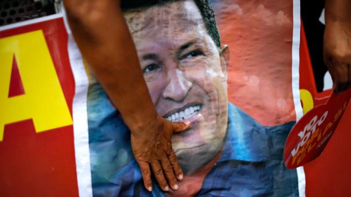 Telediario 1 - Estado salud Chávez