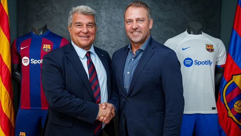 Hansi Flick, nuevo entrenador del FC Barcelona hasta 2026 | Ver