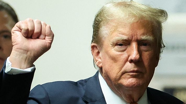 Telediario 1 - El jurado comienza a deliberar para emitir un veredicto en el 'caso Stormy Daniels' contra Trump