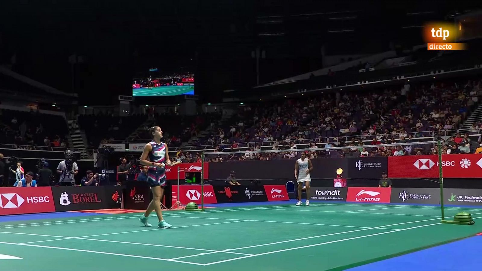 Bádminton - BWF World Tour  Super 750 Open Singapur: V. Sindhu Pusarla - C. Marín