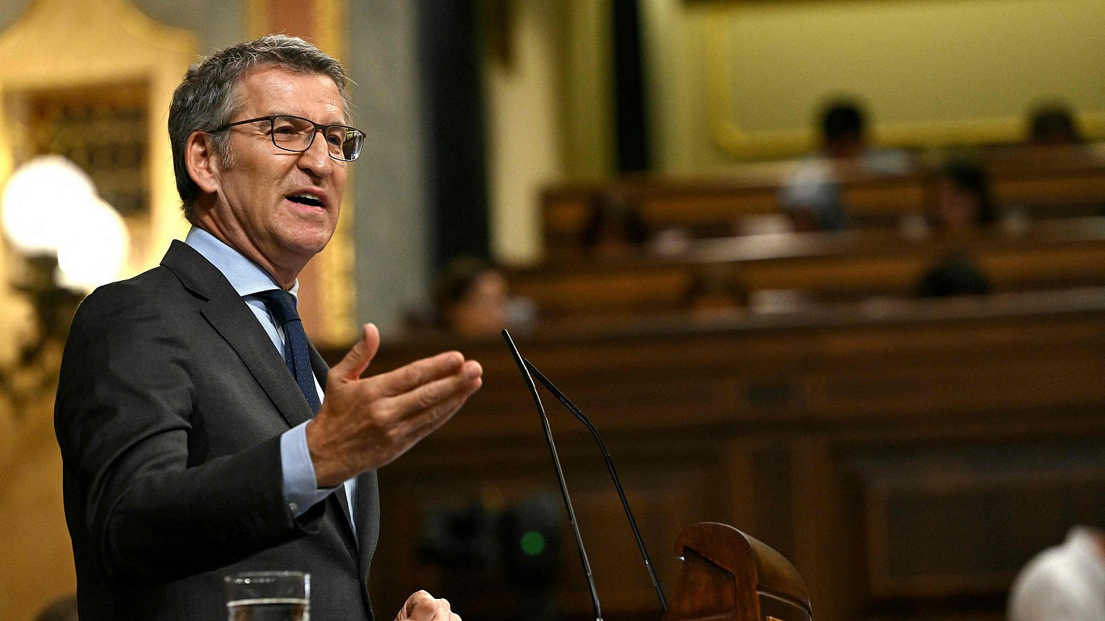 Feijóo, sobre la amnistía: "Convoquen elecciones y escuchemos a todos los españoles"