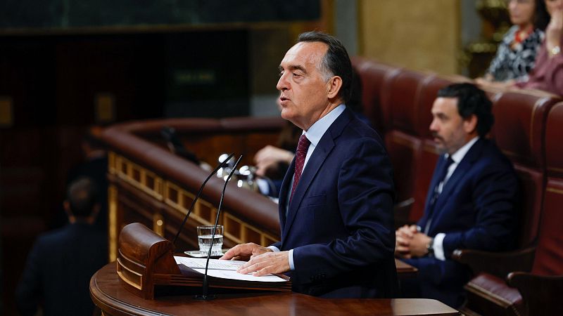 Artemi Rallo (PSOE) a Feijóo en el pleno sobre la amnistía: "Seguirá erre que erre con la matraca de 'procés'"