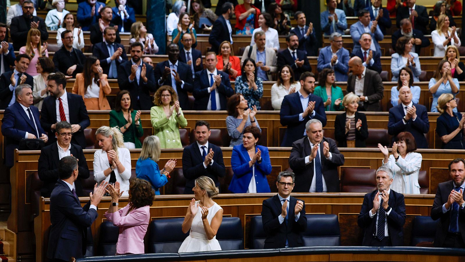 El Congreso aprueba la ley de amnistía con el apoyo del bloque de investidura