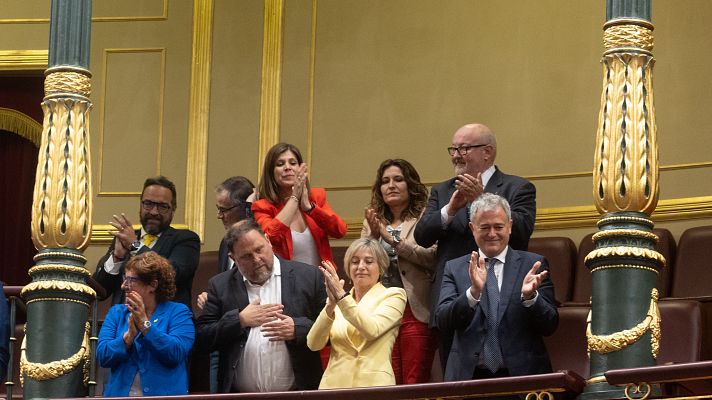 Negociaciones cruzadas, manifestaciones y ocho meses de debates: así ha llegado la ley de amnistía