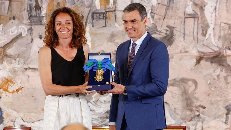 La jugadora de baloncesto Laia Palau recibe la Gran Cruz de la Real Orden del Mrito Deportivo