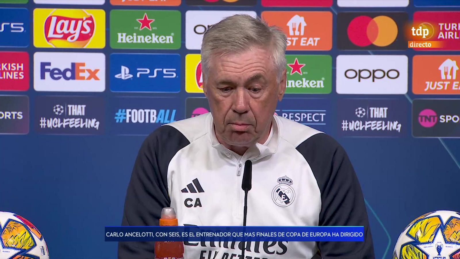 Ancelotti: "Rodrygo es un jugador muy importante para nosotros y lo será en el futuro” - Champions League | Ver