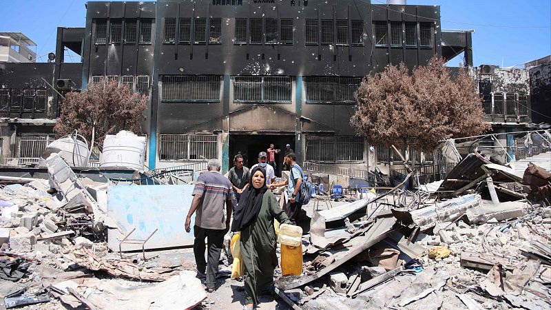 Gaza: Hamás ve positiva la propuesta de alto el fuego de Biden - Telediario Fin de Semana | Ver