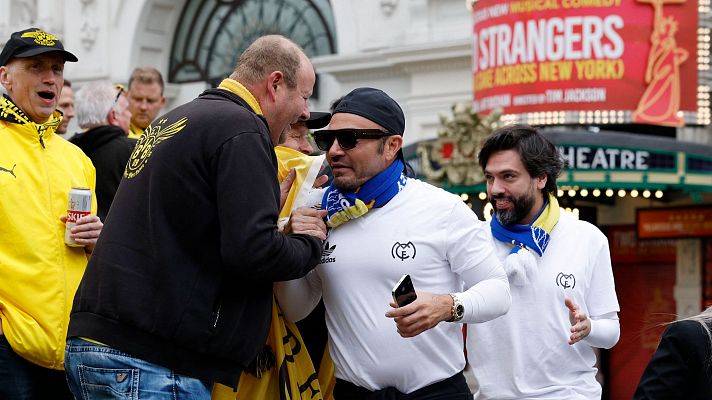 Los aficionados del Real Madrid viajan a Londres en busca de la 15ª