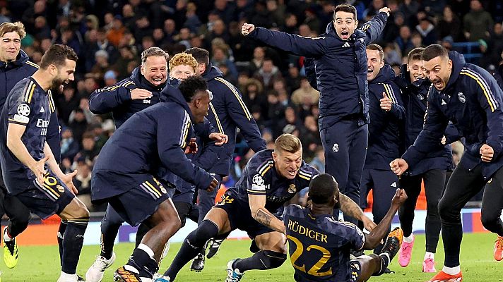 Telediario Fin de Semana - La larga historia de las remontadas del Real Madrid en Europa