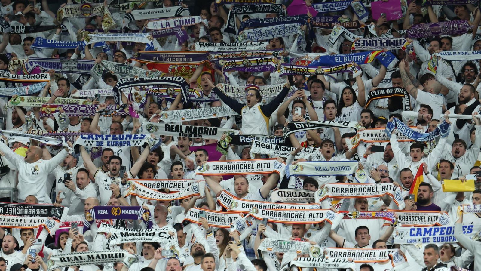 75.000 madridistas seguirán la final de Champions en el Bernabéu | Ver