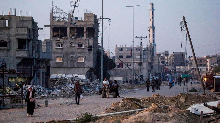 Telediario Fin de Semana - Israel matiza que Hamás debe ser "eliminado" para un alto el fuego en Gaza