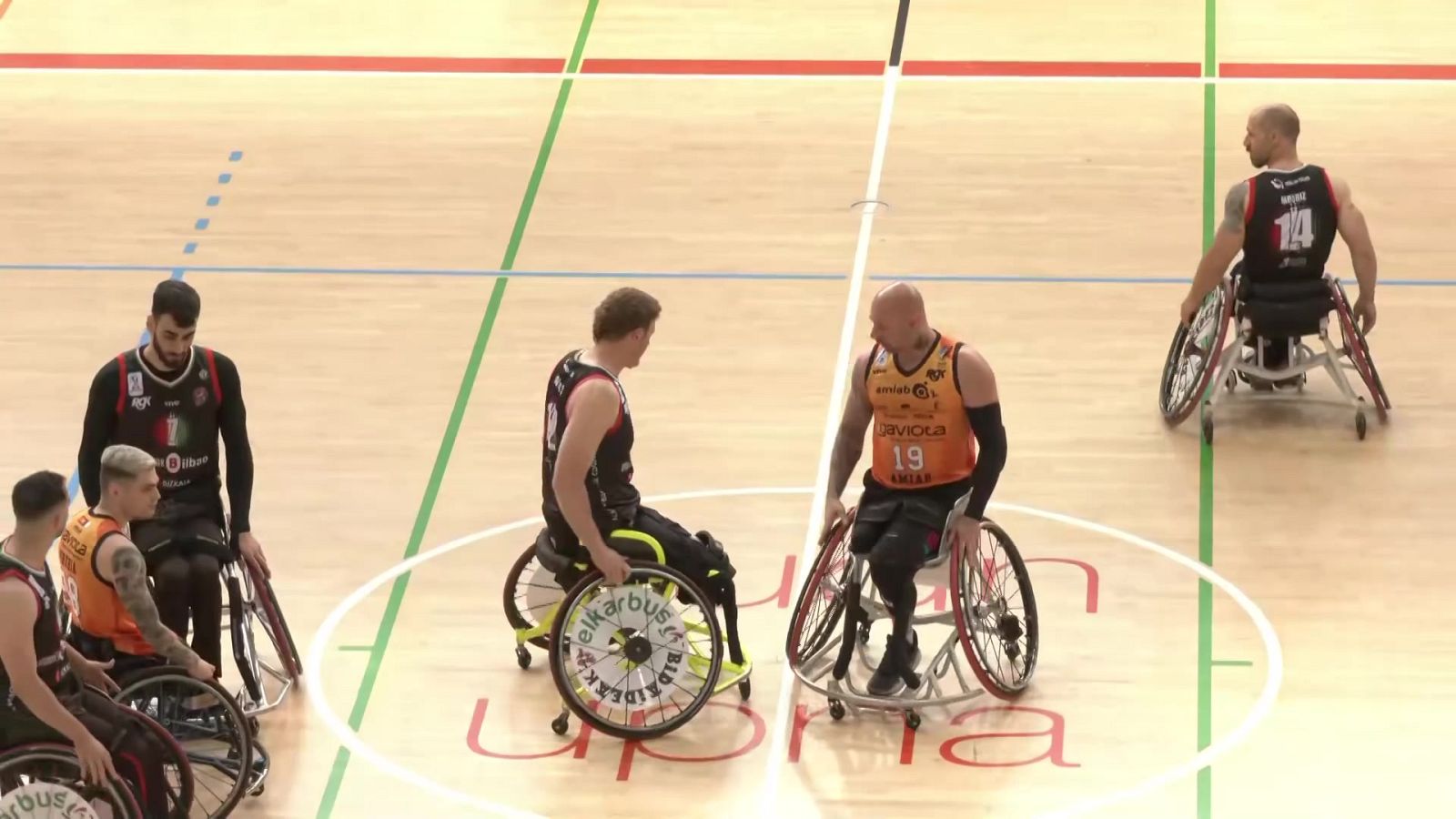 Baloncesto en silla de ruedas - Liga Nacional. Final Four 2ª Semifinal: BSR  Amiab Albacete - Bidaideak Bilbao  - ver ahora
