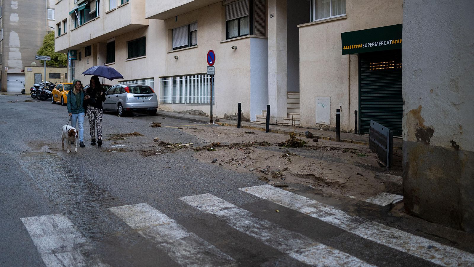 Las lluvias torrenciales dejan inundaciones en Cataluña | Ver