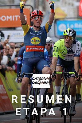 Ciclismo - Criterium Dauphine 2024 | Resumen de la etapa 1