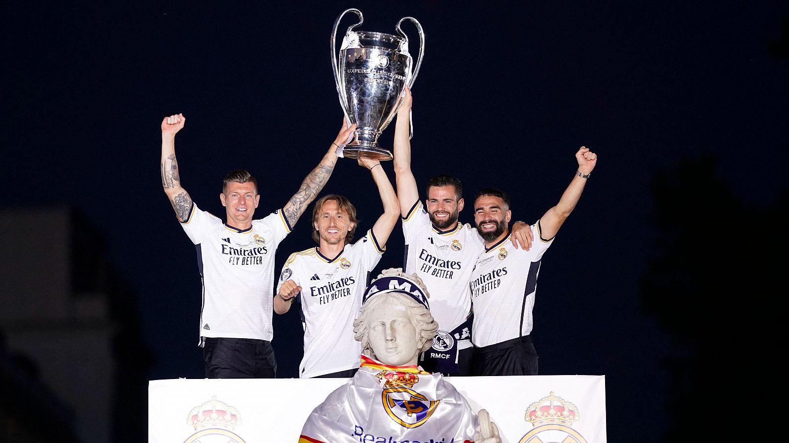 Los mejores momentos de la fiesta del Real Madrid por la 15ª Champions