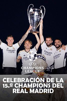 Los mejores momentos de la fiesta del Real Madrid por la 15 Champions