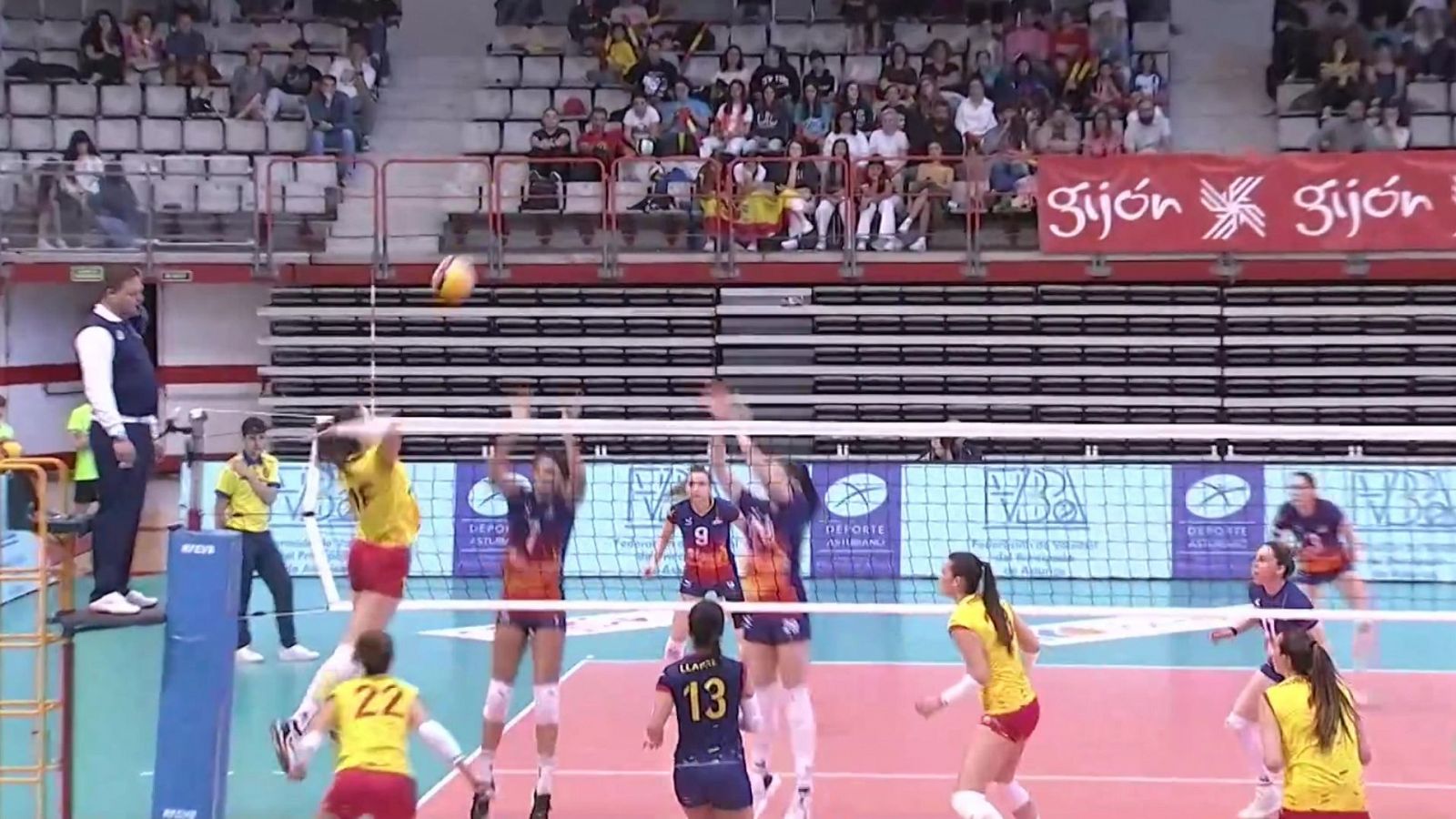 Voleibol - Liga Europea Femenina: España - Rumanía