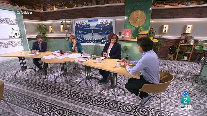 Cafè d'idees - Les eleccions europees, 'Codi 6' i entrevista a Cheikh Drame