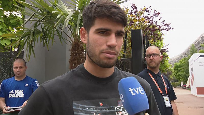 Carlos Alcaraz, a RTVE: "Siempre hay pensar que vas a ser campeón"