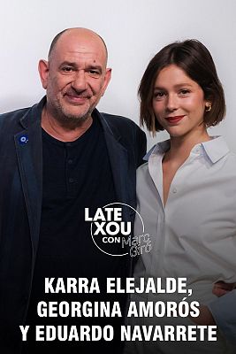 Karra Elejalde, Georgina Amors y Eduardo Navarrete