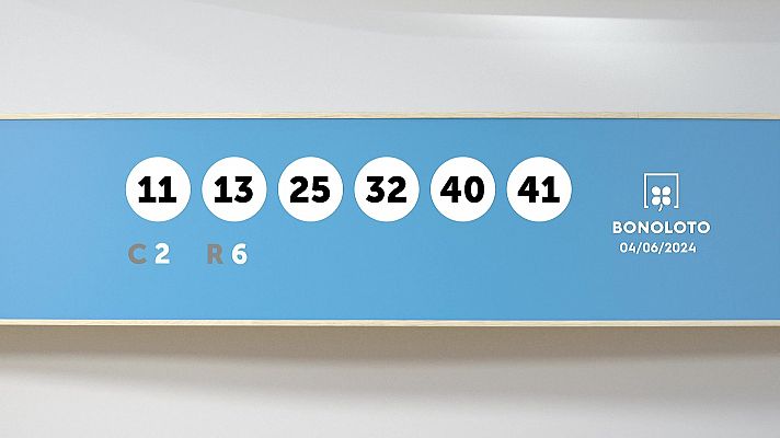 SELAE - Sorteo de la Lotería Bonoloto y Euromillones del 04/06/2024