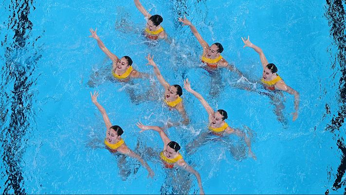 El equipo español de natación artística, uno de los favoritos en el Campeonato de Europa, ya piensa en París 2024