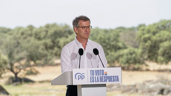 Telediario 1 - La citación judicial de Begoña Gómez y la carta de Sánchez siguen agitando la campaña electoral