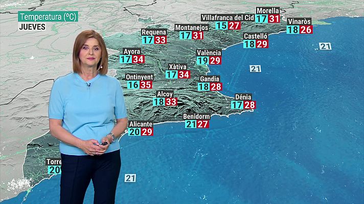 El tiempo en la Comunitat Valenciana - 05/06/2024