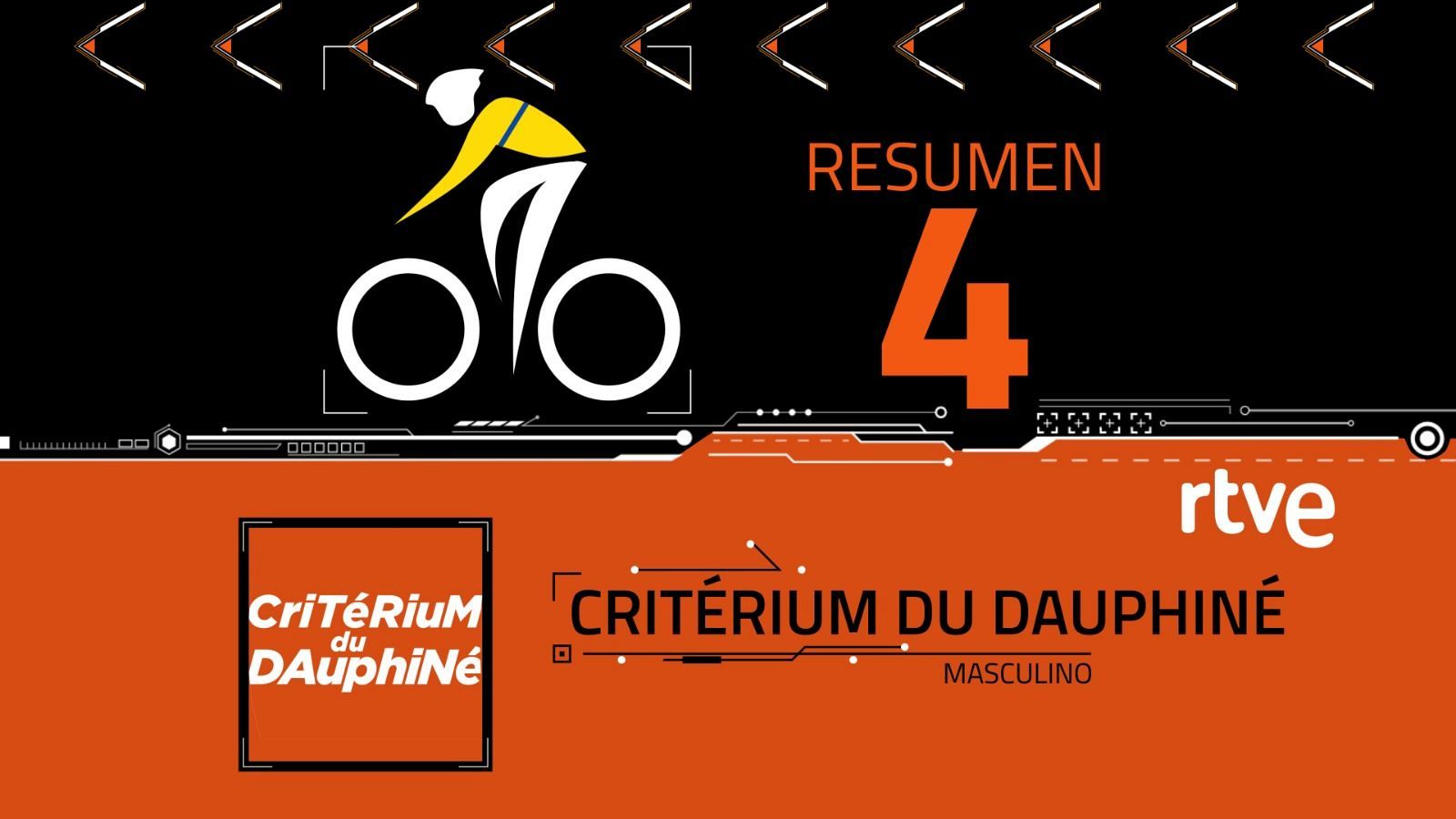 Critérium del Dauphiné 2024 | Resumen de la etapa contrarreloj - Ciclismo | Ver