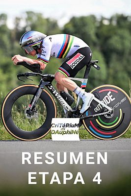 Ciclismo - Critérium del Dauphiné 2024 | Resumen de la etapa contrarreloj