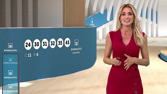 Loterías - Sorteo de la Bonoloto del 05/06/2024