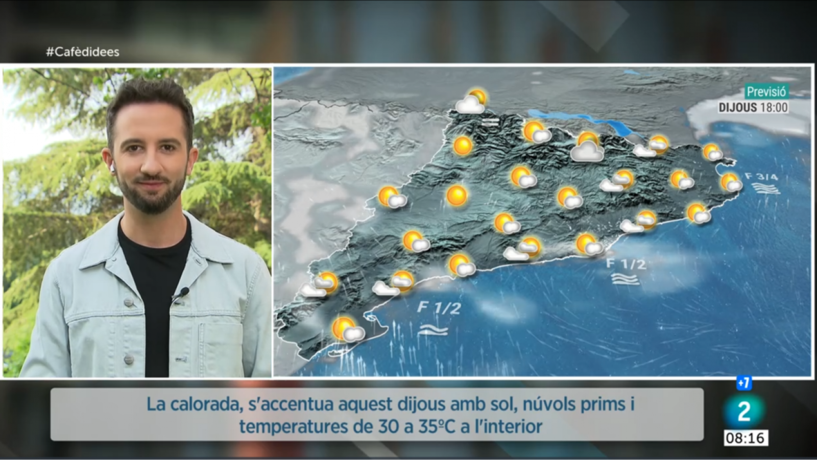 El Temps - Tres dies de calorada abans d'una nova ratxa de ruixats i tempestes | Veure