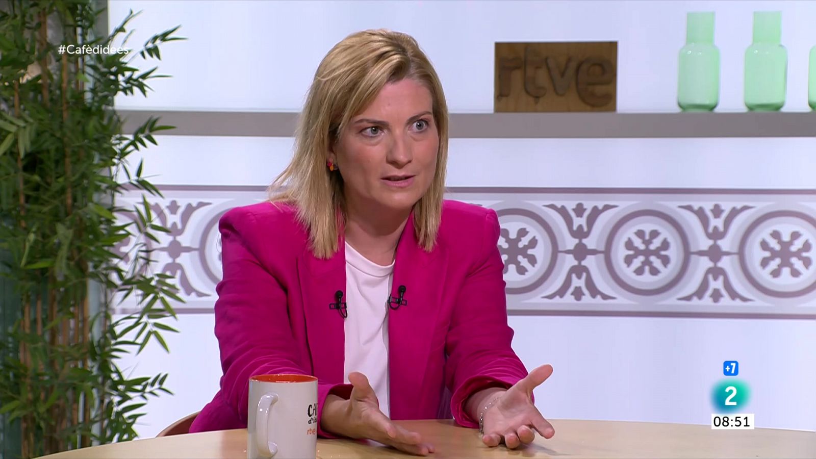 Cafè d'idees - Raquel Sans: "ERC està disposada a presidir el Parlament"