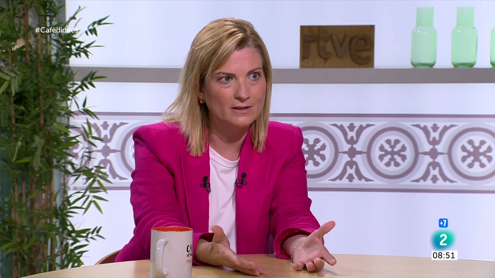 Raquel Sans: "ERC està disposada a presidir el Parlament" | Ver