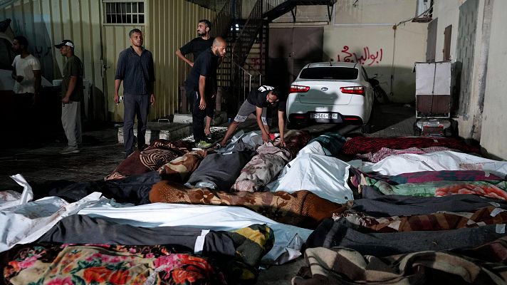 Informativo 24h - Un ataque israelí mata al menos a 37 personas en una escuela de la UNRWA